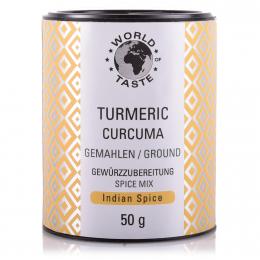 Turmeric Curcuma, gemahlen - World of Taste