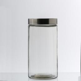 Vorratsdose L - Vorratsglas mit Edelstahldeckel - 1,7 Liter - D: 11...
