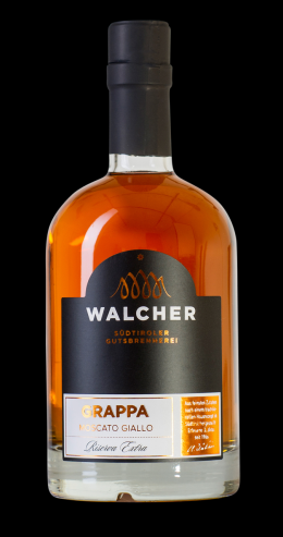 Walcher Grappa Goldmuskateller Riserva 0,5 l