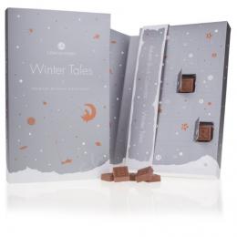 Winter Tales Chocotelegram - Schokolade - Adventskalender mit 24 Schokobuchstaben